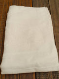 Rare drap de lit ancien brodé ancre marine fin XIXe vintage rétro collection