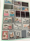Timbres Monaco aviation UNESCO 1960s Breguet Farman Morane philatélie