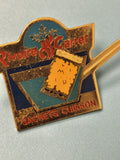 Pin's vintage Rivoire & Carret publicitaire, sachets cuisson, émaillé, années 80