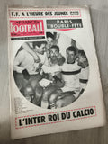 Magazine France Football 1968 ancien journal L’Inter roi du Calcio vintage