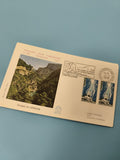 Enveloppe premier jour Gorges du Verdon FDC 1978 timbres et cachet visible