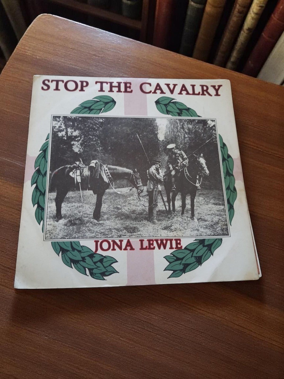 Vinyle 45T Jona Lewie Stop the Cavalry rétro vintage pochette originale