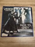 Vinyle 45 tours Visage Fade To Grey pochette illustrée, disque d'occasion