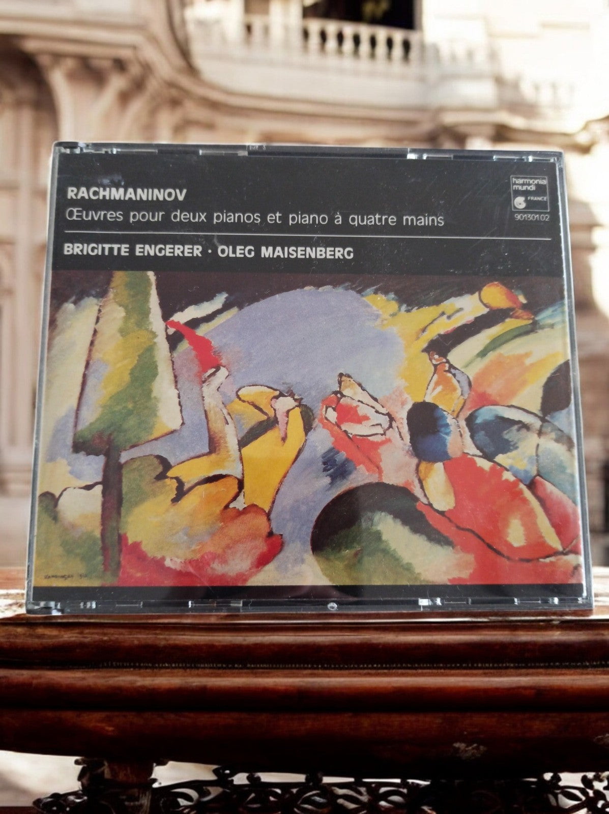 CD Rachmaninov deux pianos Engerer Maisenberg Harmonia Mundi piano classique