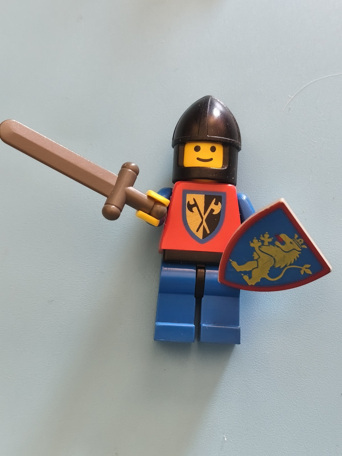 Figurine vintage Lego Castle personnage ancien rétro collection Lego d?occasion