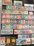 Timbres oblitérés DDR Allemagne de l’Est blasons monuments aviation