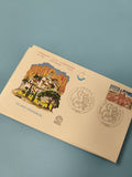 Enveloppe premier jour d?émission FDC Village Provençal timbre Europa