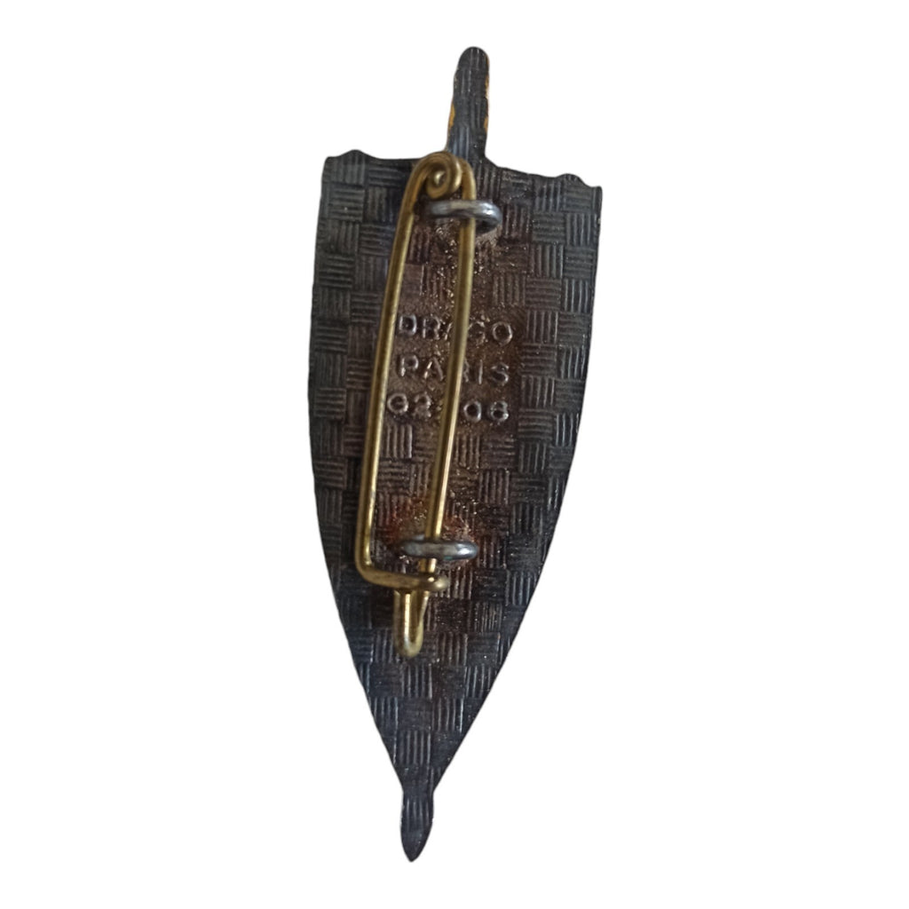 Insigne Service du Matériel CISM militaire émaillé blason ancien rare