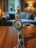 Montre femme vintage DIANAGE bracelet métal rétro à pile à changer