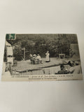 Carte postale ancienne LE CHEMINEAU théâtre 1909 scène extérieure Lillebonne
