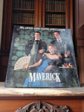 Laserdisc Maverick vintage 90s Mel Gibson Jodie Foster western film LD