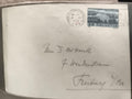 Lettre affranchie Suisse 1938 timbre 30 Helvetia cachet Zurich philatélie