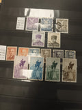 ** Lot timbres Turquie anciens oblitérés, Mustafa Kemal Atatürk, İzmir Fuarı