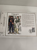 Feuillet CEF Troupes Alpines 1888-1988 philatélie illustré oblitération Grenoble