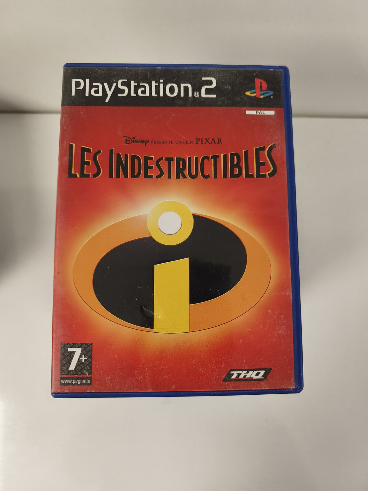 Boîte vide pour jeu PS2 Les Indestructibles, étui d'origine Playstation sans dis