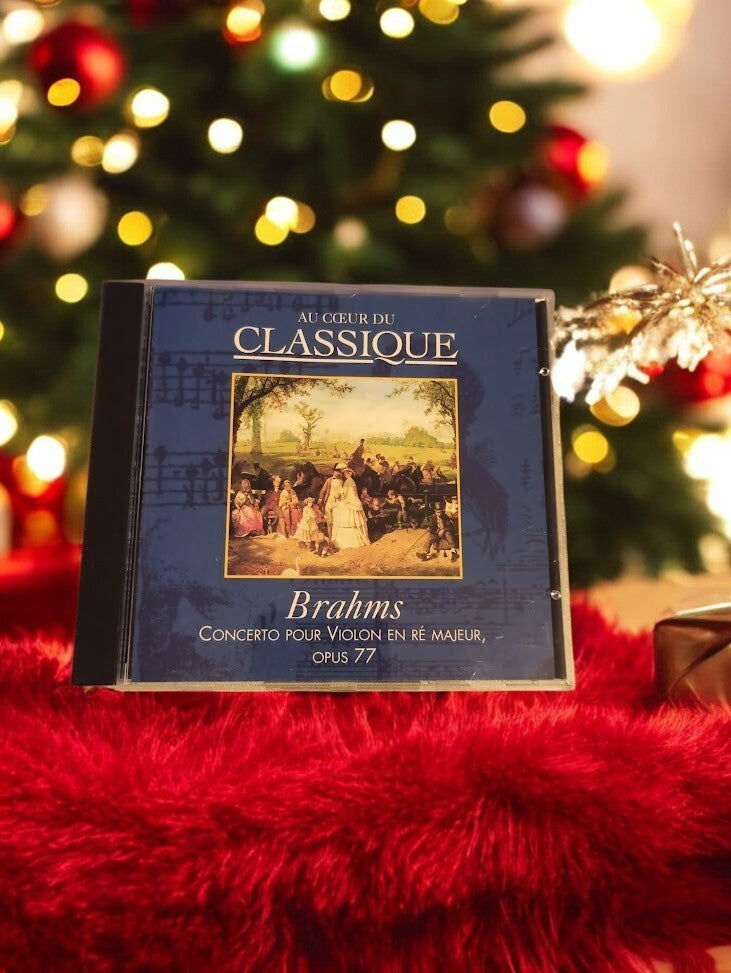 CD musique classique Brahms Concerto Violon Opus 77 Au Cœur du Classique