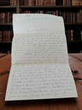 Lettre manuscrite ancienne 1949 Québec à Geneviève – post Seconde Guerre France