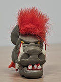 Figurine vintage Crusher Dead Heads Skull Mighty Ma ancien jouet collection rétr