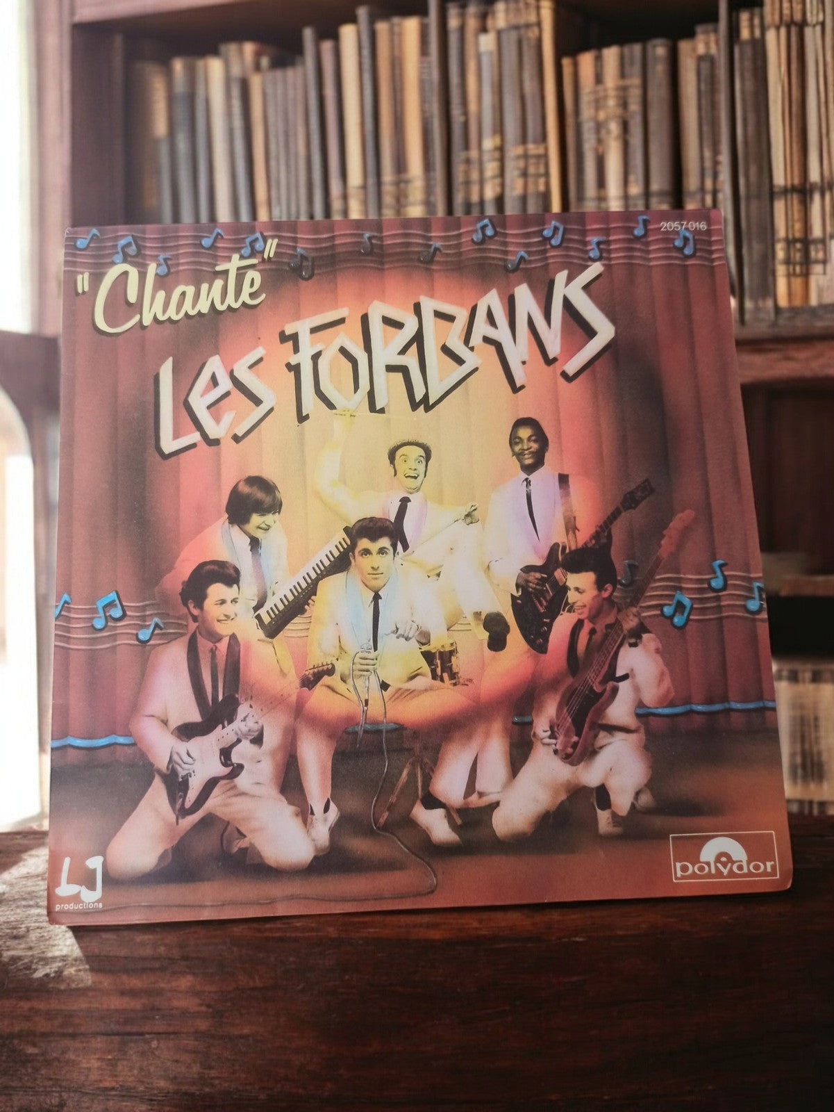 Vinyle 45 tours Les Forbans "Chante" rétro Polydor vintage musique française