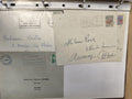 Lot anciennes enveloppes philatélie France, timbres oblitérés, années 60