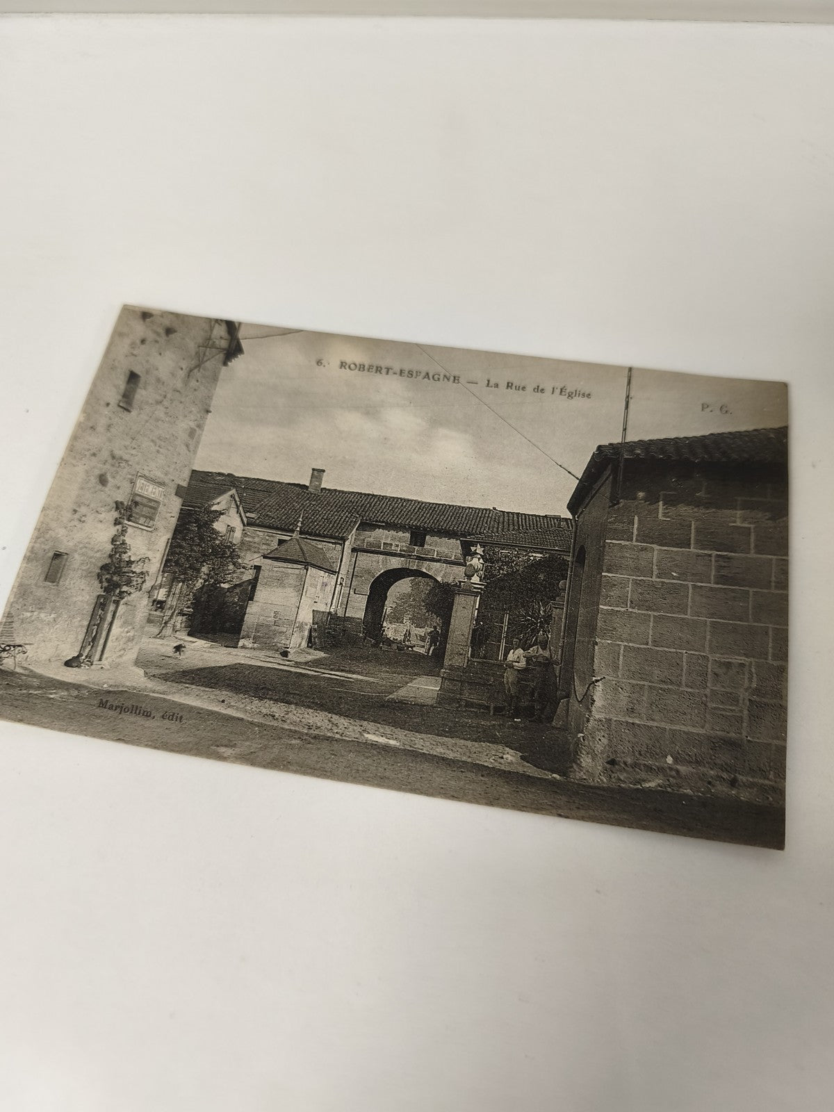 Carte postale ancienne vintage Robert Espagne collection rétro française