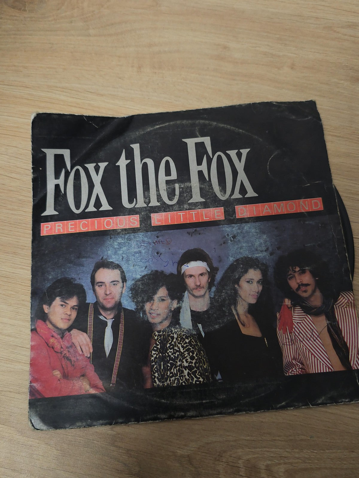 Vintage 45 tours Fox the Fox disque vinyle rétro ancien collection musique