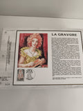 Feuillet CEF La Gravure 1994 Albert Decaris timbre oblitéré Premier Jour