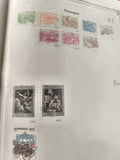 Timbres anciens Nicaragua oblitérés lot thématique 1980s philatélie vintage