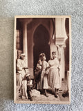 CPA orientalisme danseuses arabes photo ancienne scène orientale