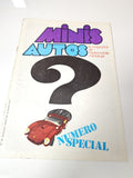 Magazine vintage miniatures autos ancien, collection automobile miniature rétro