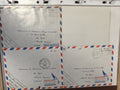 Lot anciennes enveloppes philatélie Par Avion années 1960 armée française