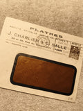 Carte postale entreprise J. Charlier Paris 1931 timbre oblitéré philatélie (Ref