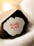 Carte parfumée ancienne Issey Miyake Pleats Please, objet publicitaire rétro