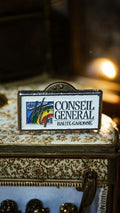 Pin's vintage Conseil Général Haute-Garonne logo France ancien badge