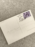 Carte postale hockey Zagreb 1966 tampon timbre Yougoslavie philatélie sport