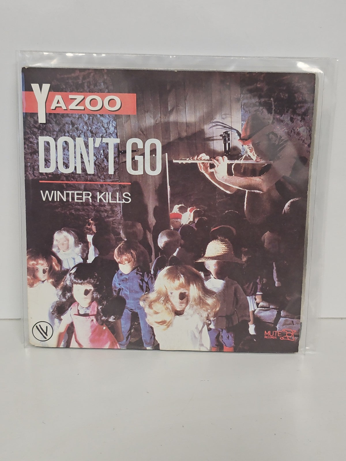Vintage 45T ancien disque vinyle Yazoo Don't Go rétro pop années 80 collection