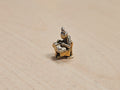 Vintage pendentif Brugge ancien en or 9 carats 3,1g bijou rétro collection