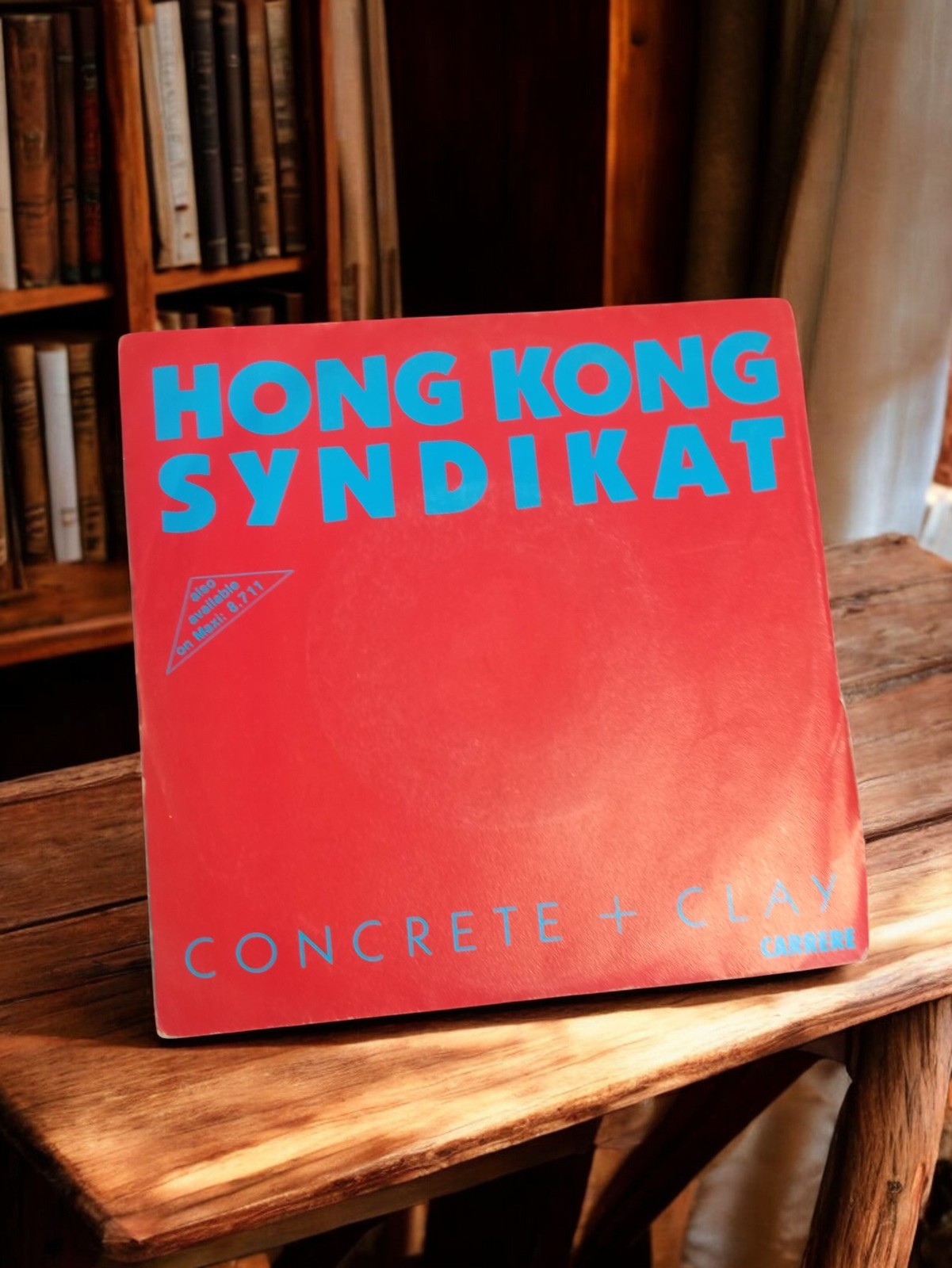 Vinyle 45 tours Hong Kong Syndikat Concrete + Clay rétro vintage Carrere