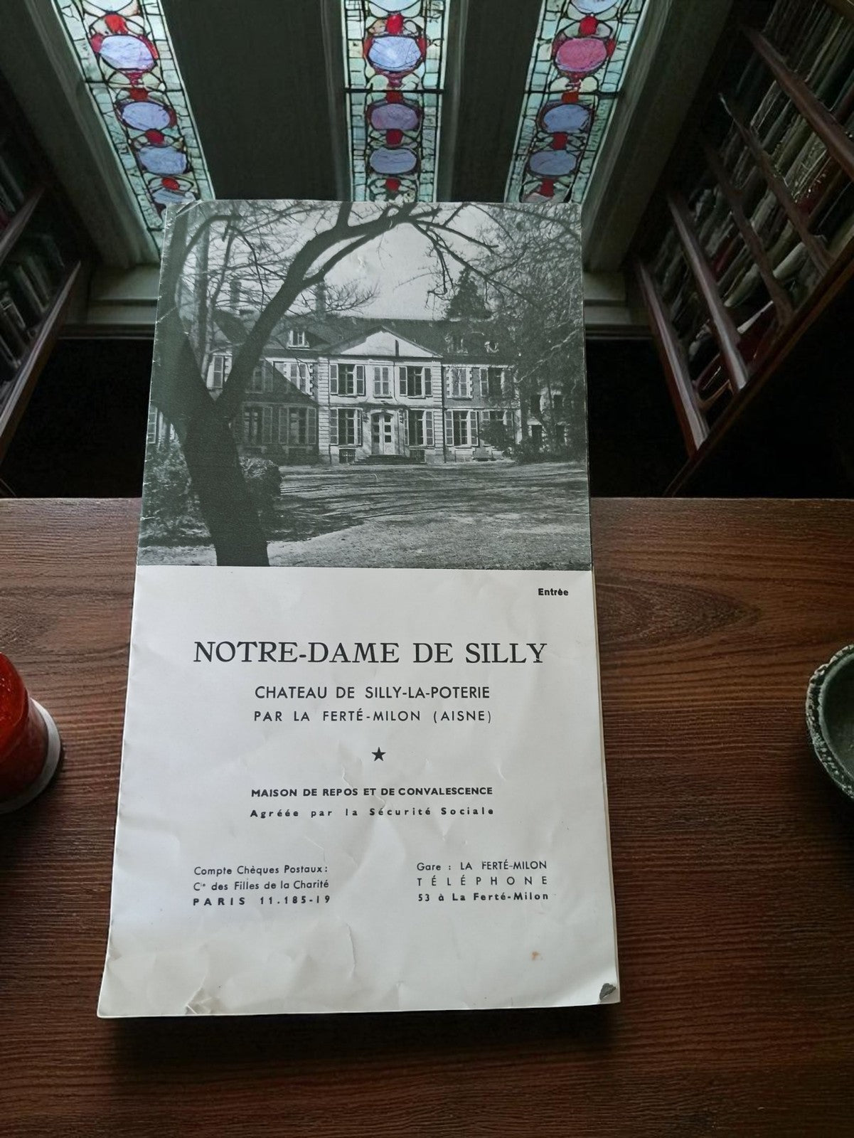 Brochure ancienne Notre-Dame de Silly années 50 livret culte religieux Aisne