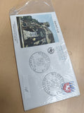 Enveloppe Premier Jour Saint-Lô Blason 1966 timbre philatélie FDC