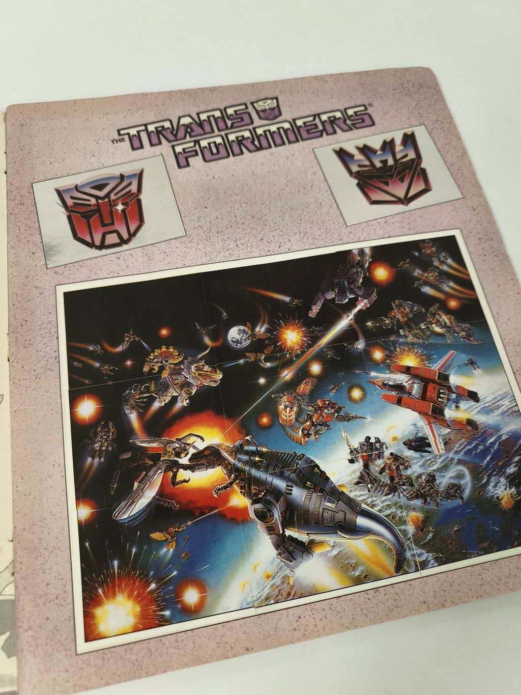 Vintage album Panini Transformers complet ? Collection figurines robot rétro