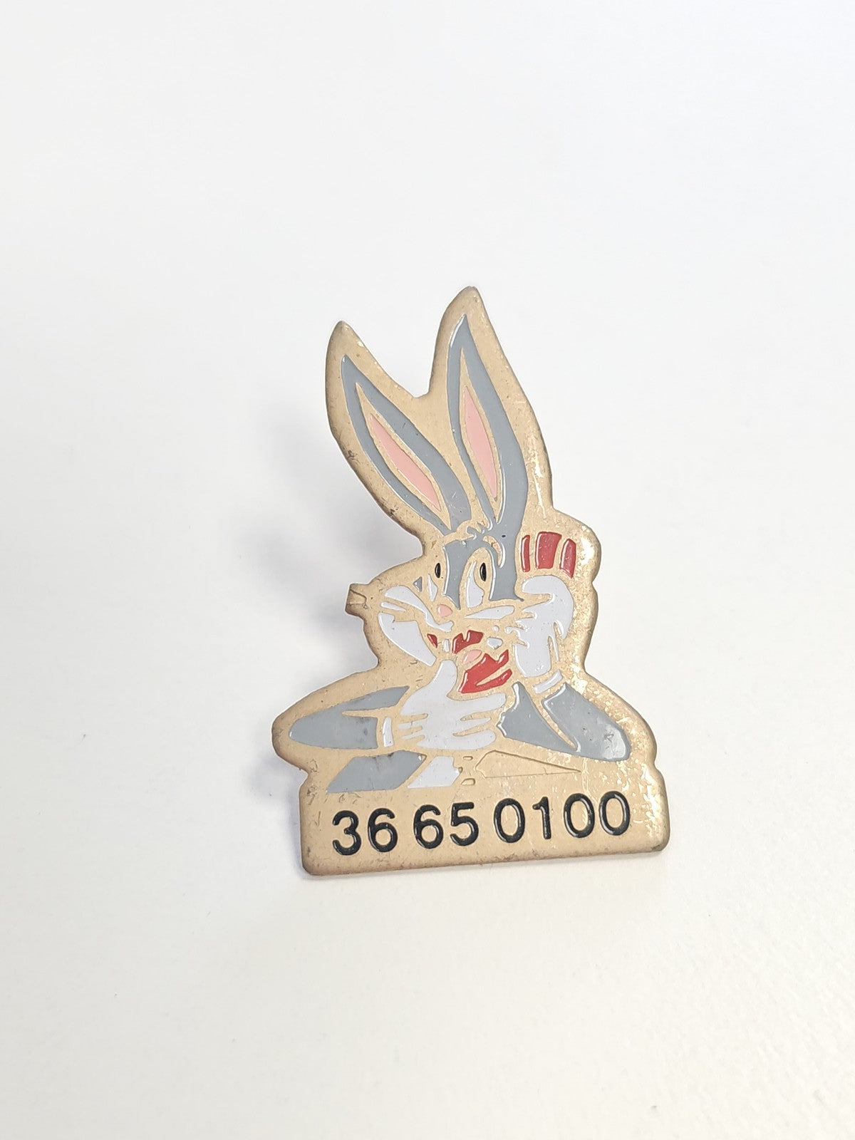 Pin's ancien rétro 36 65, badge vintage collection, objet publicitaire France