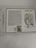 Feuillet CEF Jacques Callot timbre 500F illustration Pierre Forget tirage limité