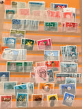 Timbres Suisse Helvetia années 1960 thématiques Pro Patria Europa animaux fleurs
