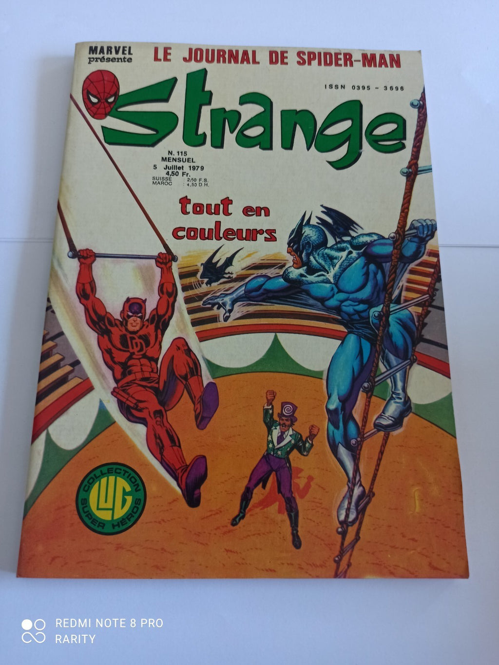 Comics Strange n°115 Marvel Lug juillet 1979 Spider-Man Daredevil couleur