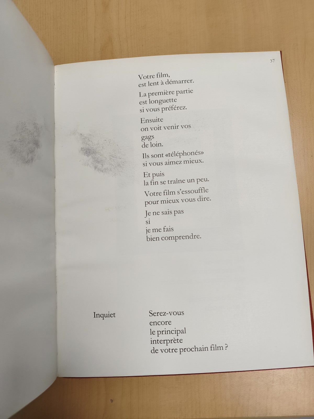 Livre ancien vintage Pierre Etaix Le Carton à Chapeaux 1981 édition originale ra