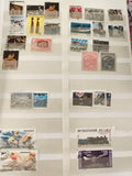 Timbres Europe Grèce Bulgarie Croatie thématique architecture sport oblitérés