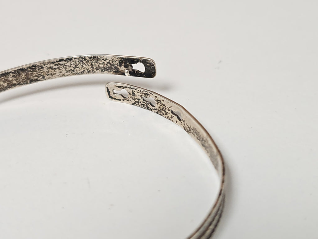 Bracelet ethnique ancien vintage, bijou rétro authentique pour collectionneur