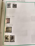 Timbres Pologne taxe service poste aérienne obl., 1930s-1950s philatélie
