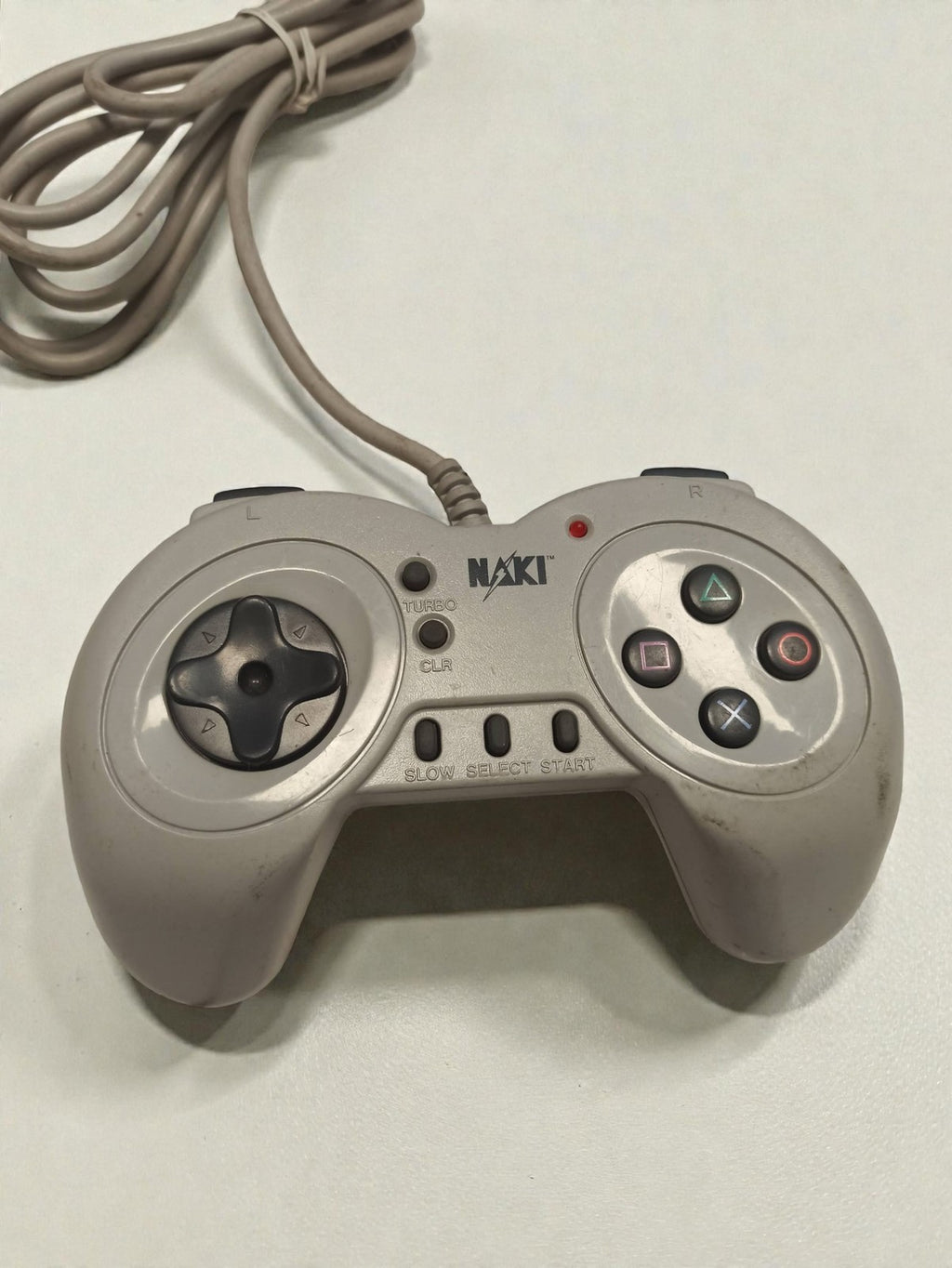 Manette filaire compatible PlayStation PS1 Naki ? Contrôleur jeu vidéo d?occasio